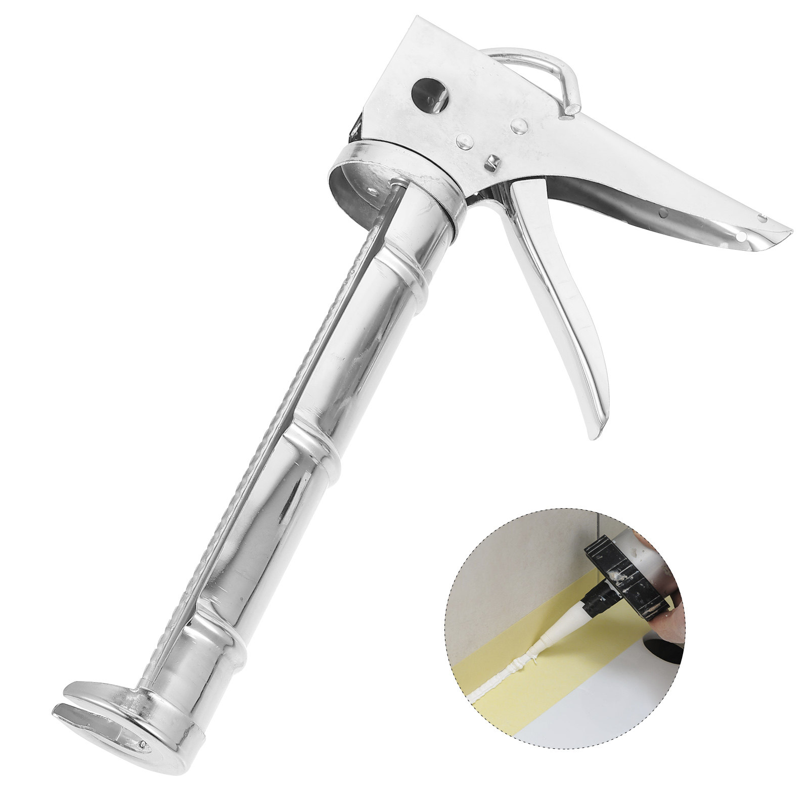 Caulking Gun Dispensing - เครื่องพ่นกาวแบบหยดสำหรับงานหนัก รุ่นมืออาชีพ สำหรับงาน DIY ทาสี ประตู