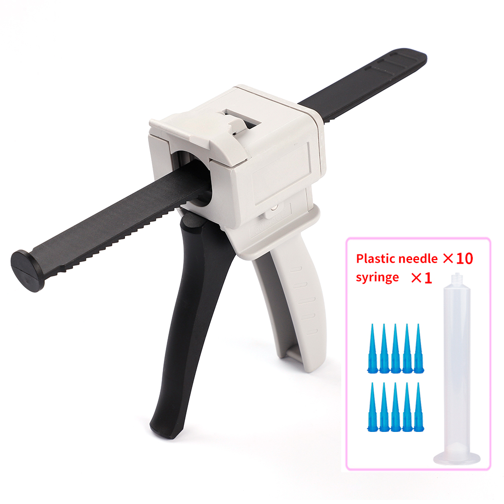 Caulking Gun Dispensing - ปืนจ่ายกาวขนาด 30 มล. 55 มล. ปืนบีบกาวแบบใช้มือสำหรับซ่อมแผงวงจรอิเล็กทรอนิกส์