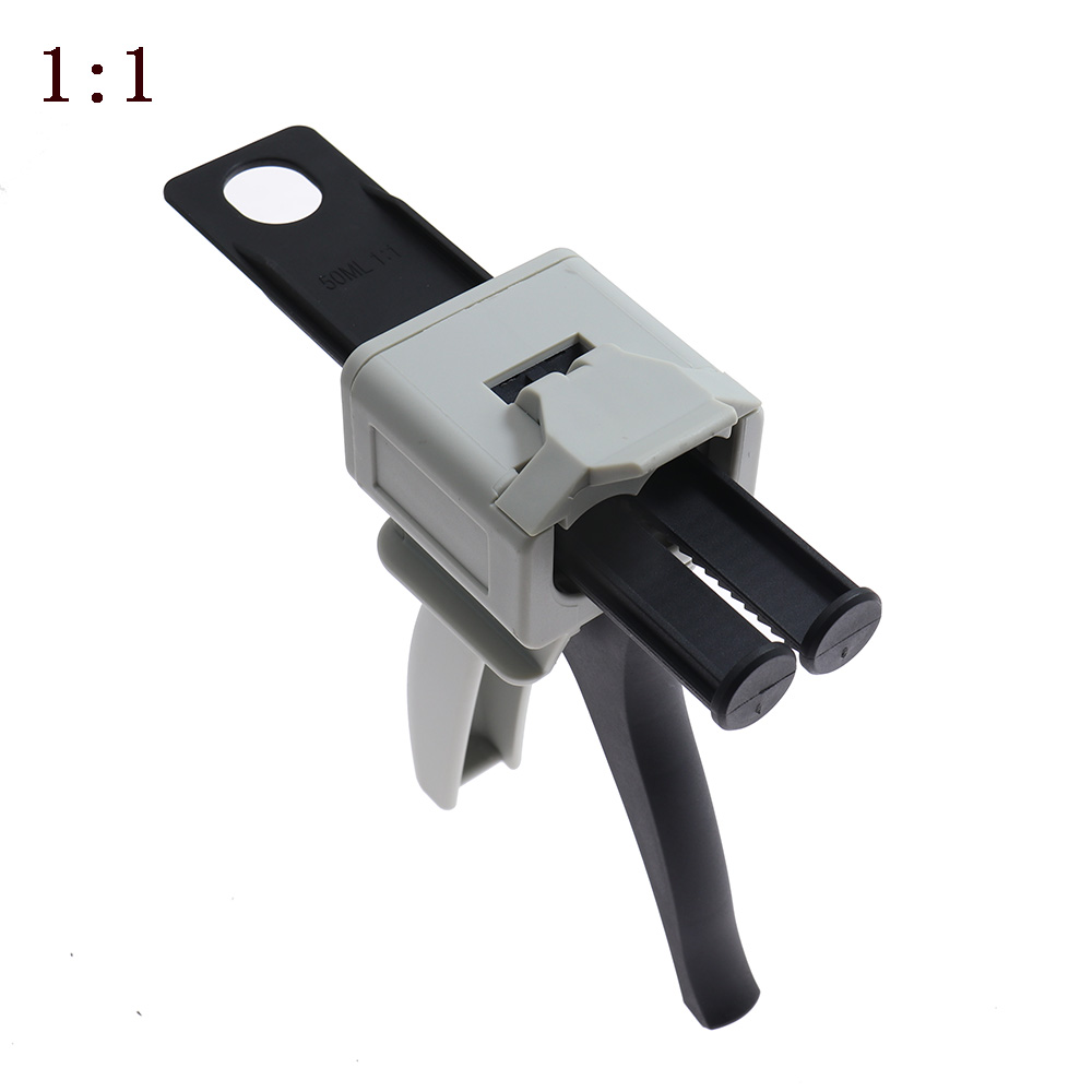 Caulking Gun Dispensing - 50ml 2 ส่วนประกอบ AB กาวกาวอีพ็อกซี่ Gun1:1