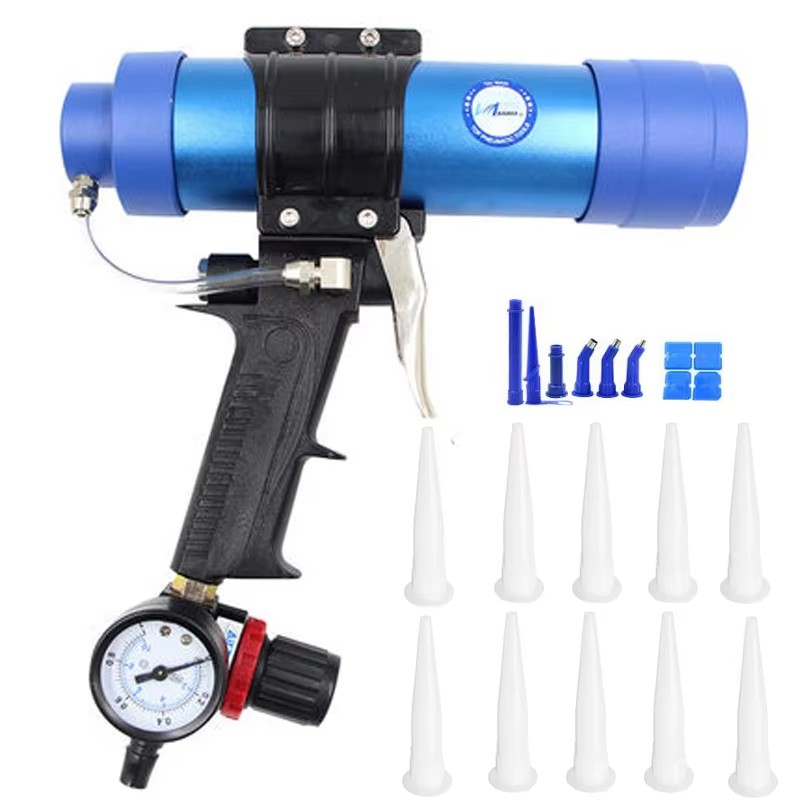 ปืนยิงซิลิโคนแบบใช้ลม 310 มล.  - Caulking Gun Dispensing บทวิจารณ์และราคา