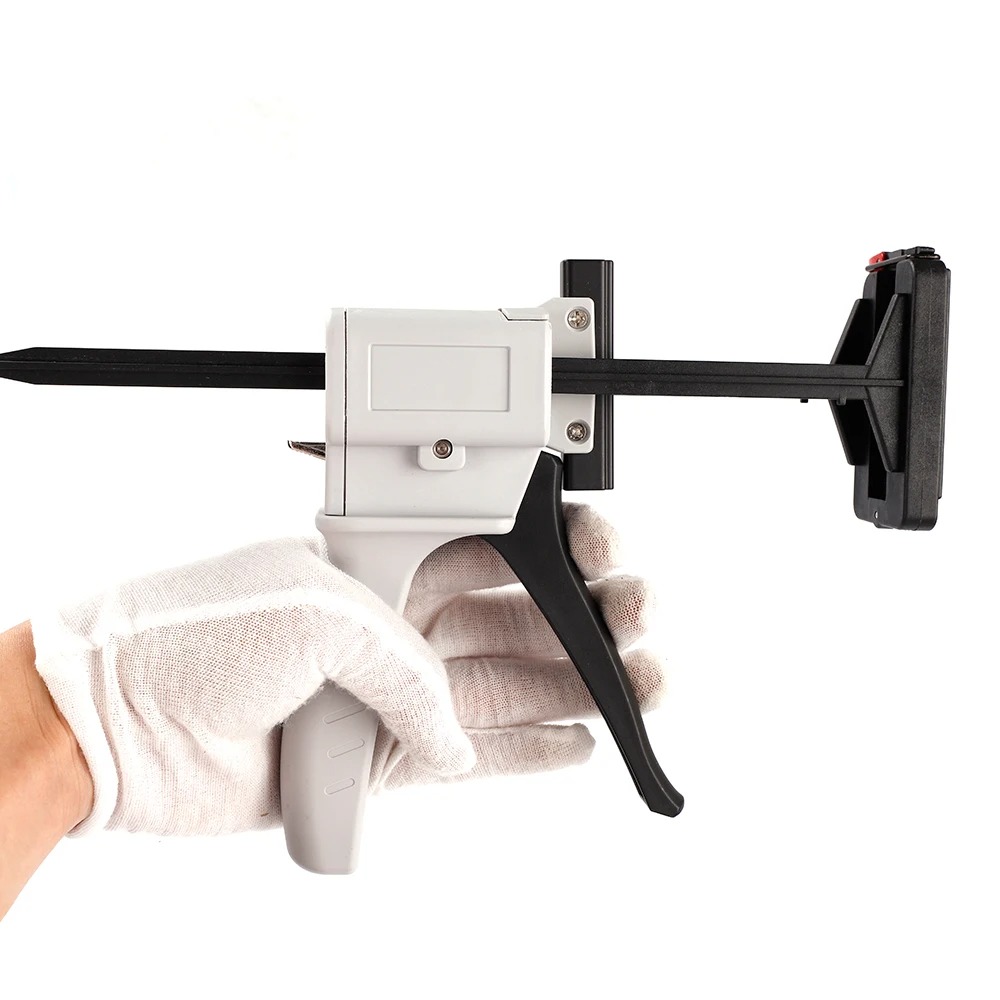 ปืนกาวซิลิโคนแบบแมนนวล 704 ปืน - Caulking Gun Dispensing บทวิจารณ์และราคา