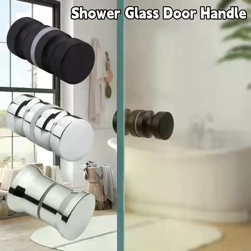 มือจับประตูกระจกห้องอาบน้ำแบบม - Door Knob Replacement บทวิจารณ์และราคา