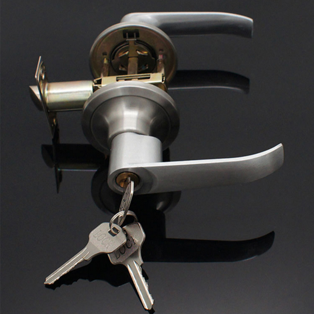 กุญแจล็อคประตูแบบคันโยก 3 ดอก  - Door Knob Replacement บทวิจารณ์และราคา