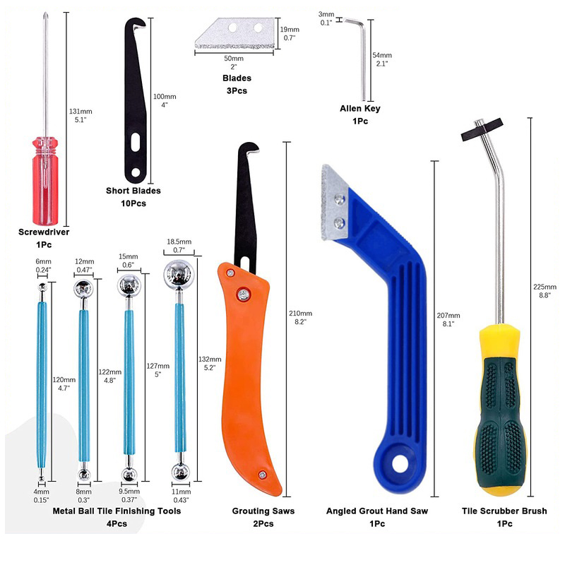Grout Removal เครื่องมือ 22 ชิ - Grout Saw Removal บทวิจารณ์และราคา