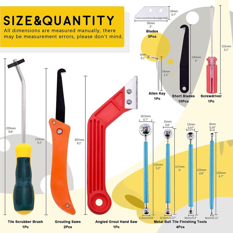 Grout Removal เครื่องมือ 22 ชิ - Grout Saw Removal บทวิจารณ์และราคา