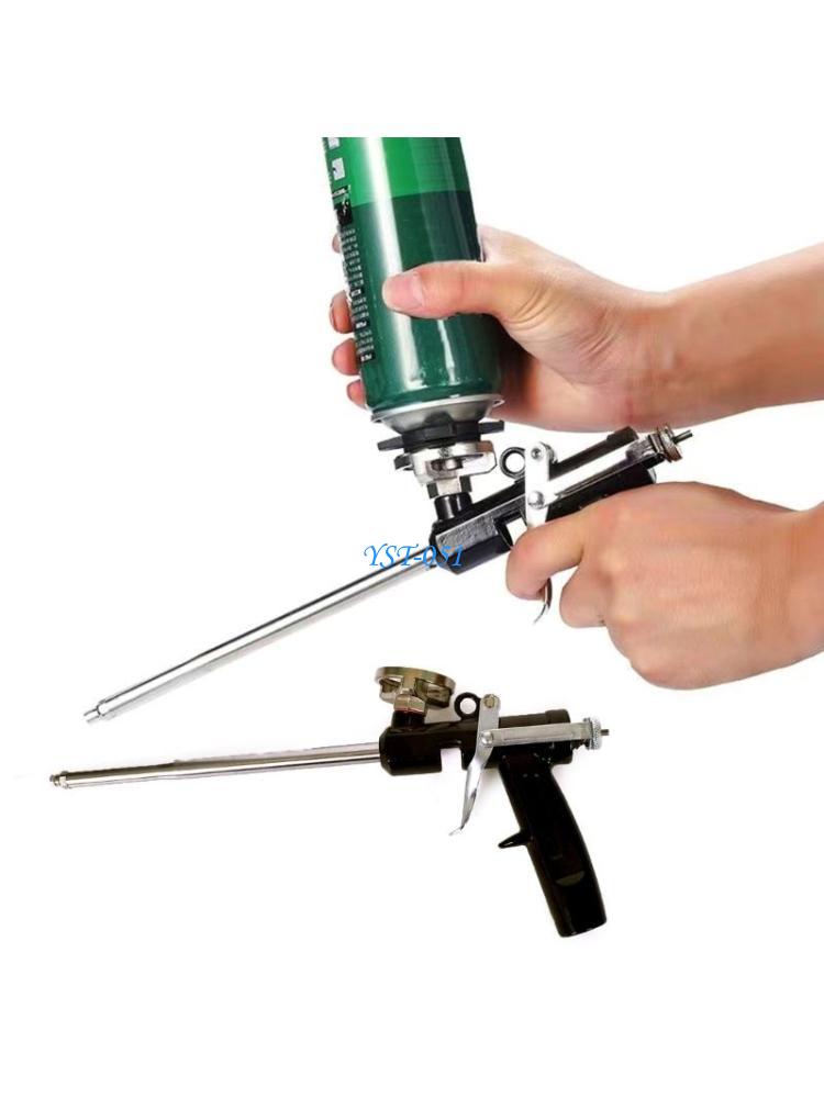 E15A ขยายสเปรย์โฟมฉนวนกันความร - Caulking Gun Dispensing บทวิจารณ์และราคา