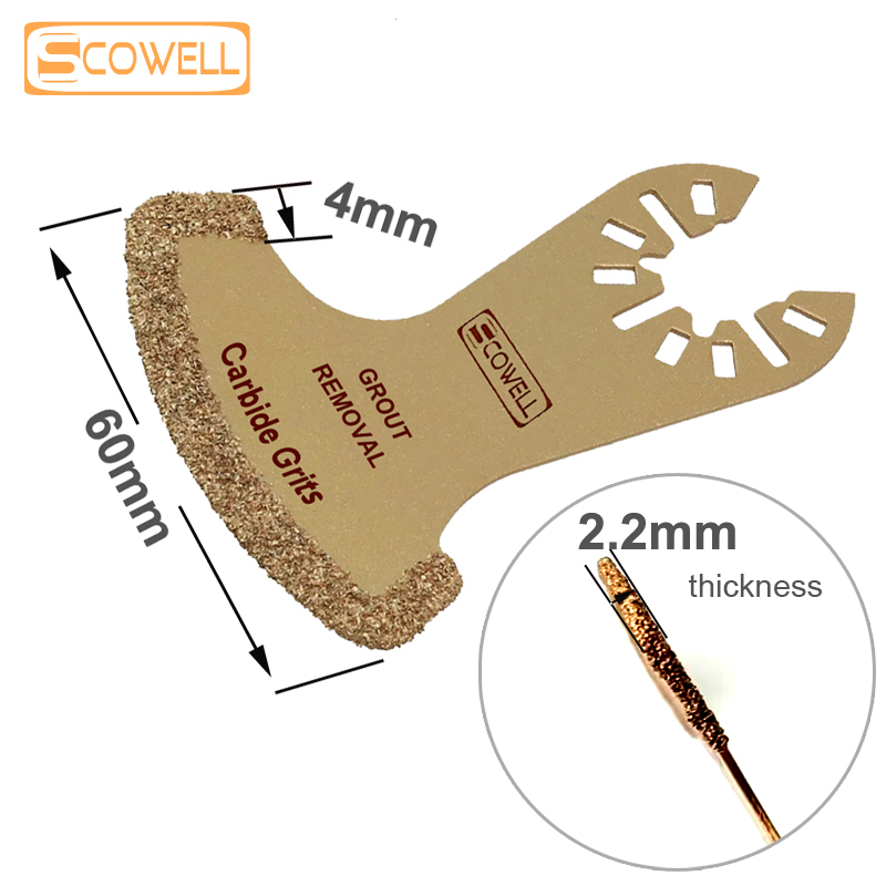 ใบเลื่อยอเนกประสงค์แบบสั่น ขนา - Grout Saw Removal บทวิจารณ์และราคา